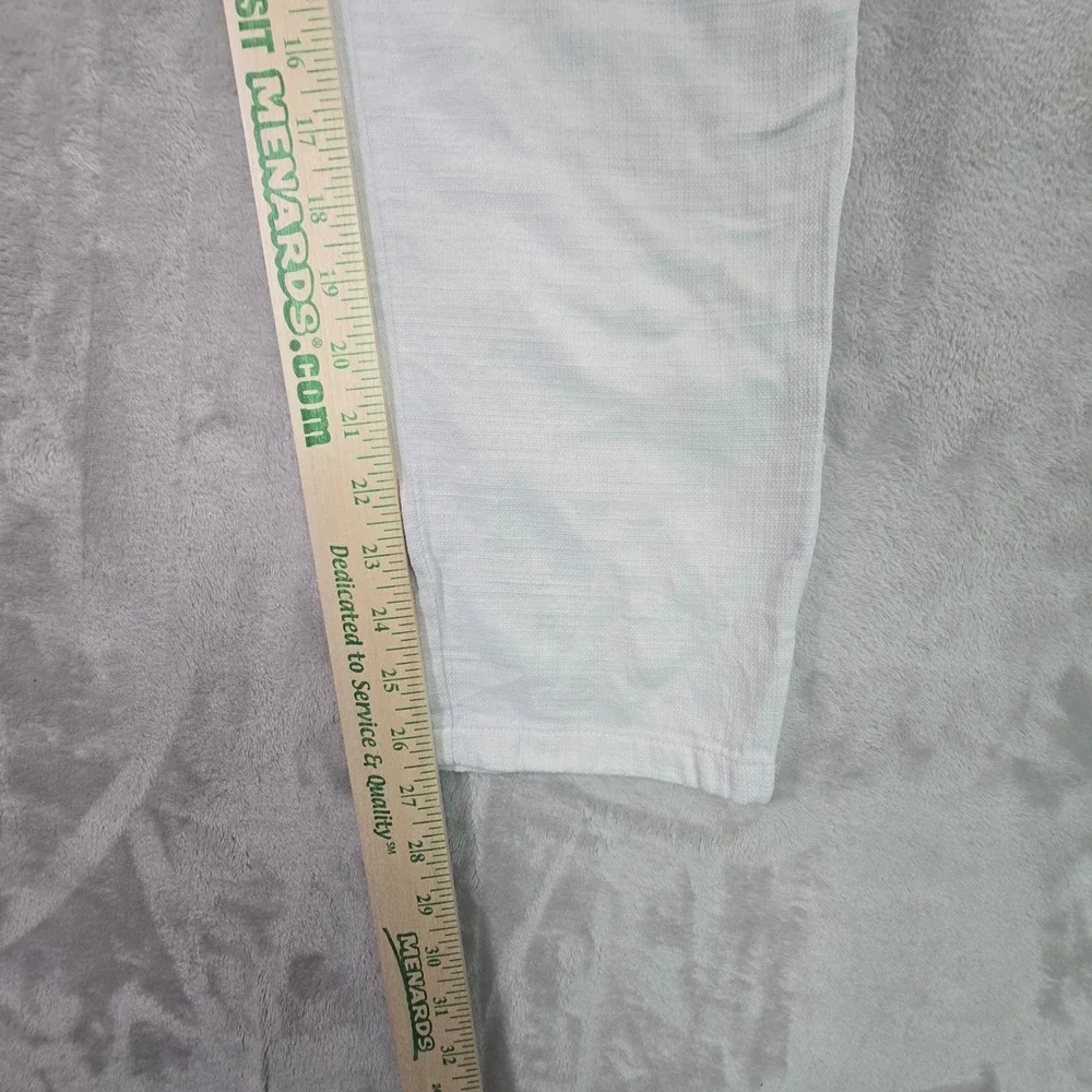 Zudio Mens Drawstring Elastic Waist Textured Casual Pants Grey Size 32 M